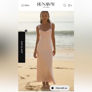 Runaway The Label Blush Maxi Dress